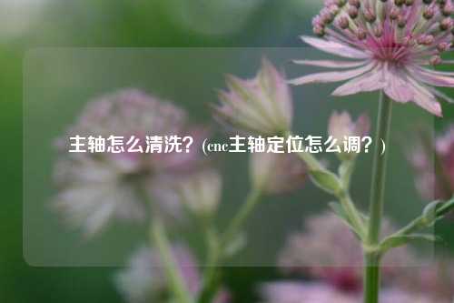 主轴怎么清洗？(cnc主轴定位怎么调？)