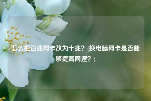 怎么把百兆网卡改为十兆？(换电脑网卡是否能够提高网速？)