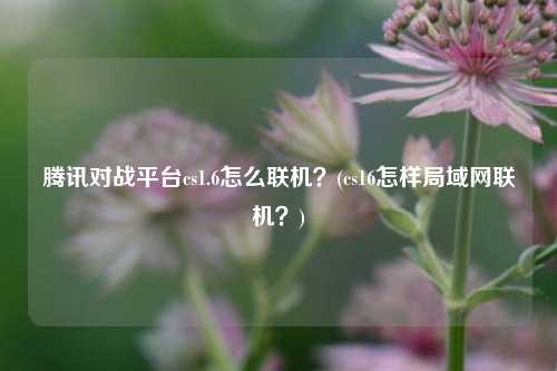 腾讯对战平台cs1.6怎么联机？(cs16怎样局域网联机？)